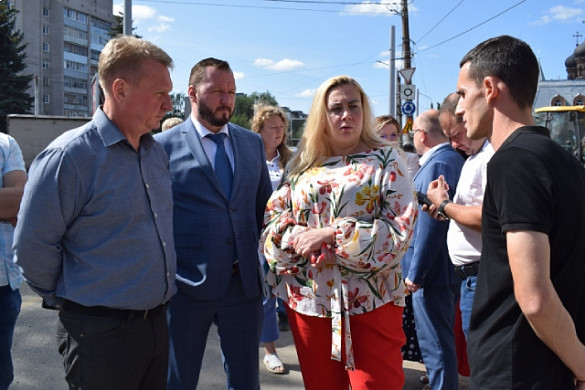 Улицу Спартака в Иванове будут ремонтировать круглосуточно